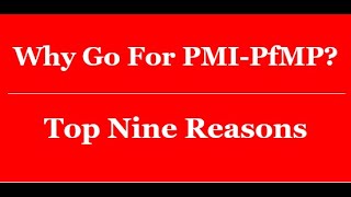 MANAGEMENT YOGI: PfMP Exam Prep: Top 9 Reasons to Go for PfMP Certification