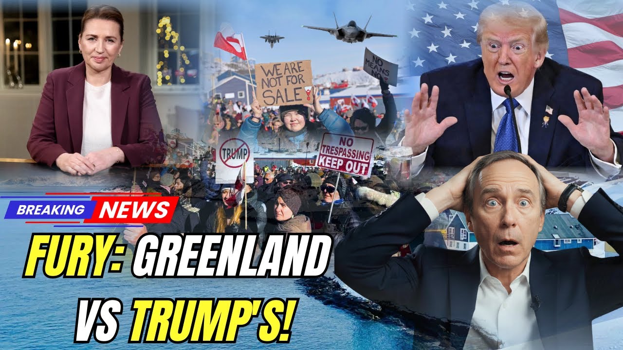 GREENLAND Explodes In Anger — Mass Protests Reject Donald TRUMP’s TAKEOVER Threat