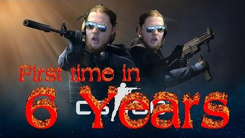 First time playing COUNTER STRIKE in 6 YEARS CS:GO Arms Race