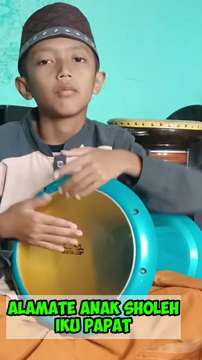 Alamate Anak Sholeh Iku Papat -Darbuka sholawat #shorts