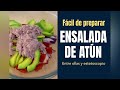 Ensalada de Atún Fácil y Saludable 🥑🐟 | Lista en 10 Minutos