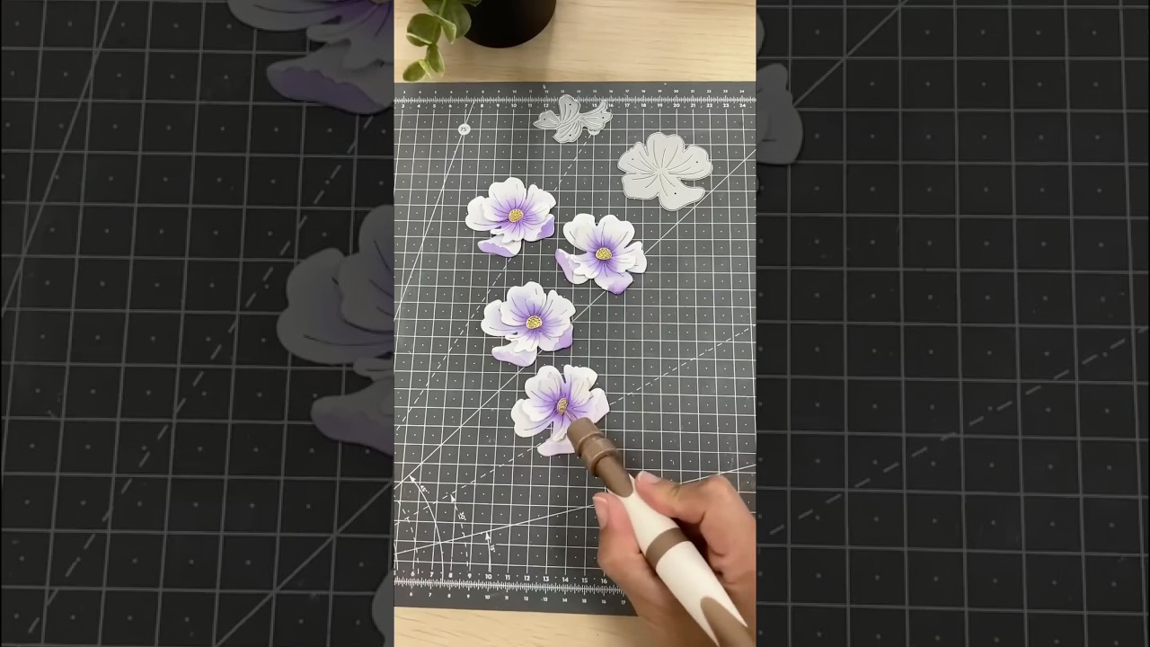 Easy DieCut Card Ideas + SSS Magnolia Blossom and Distress Inks YouTube