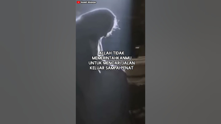 KETIKA ALLAH MEMBERIKAN UJIAN KEPADAMU YANG BERAT!!!