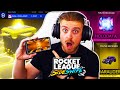 *INSANE PRESENT OPENING* I Went on Rocket League Sideswipe for the FIRST TIME in OVER A YEAR...