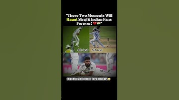 These Two Moments Will HAUNT Siraj & Indian Fans Forever! 💔🇮🇳 #shortfeed