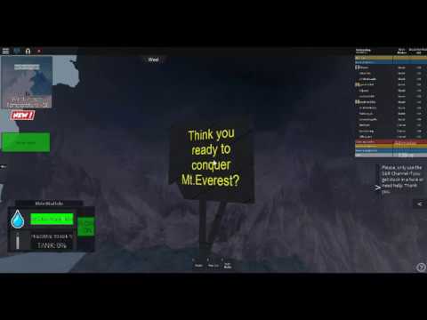 Roblox Mt Everest How To Go Training Place Youtube - everest roblox walkthrough for escape
