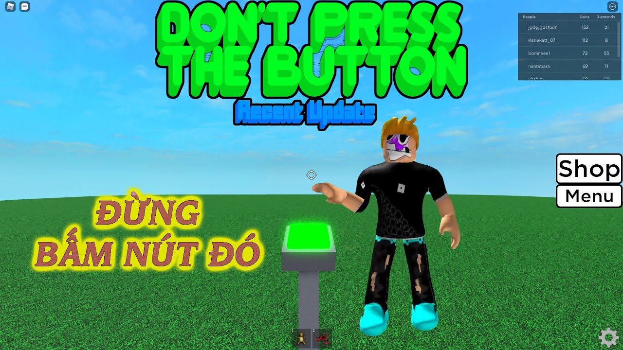 ROBLOX | BẤM NÚT THẦN KÌ VÀ CÁI KẾT ( Don't Press The Button) - YouTube