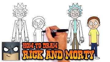How to Draw Rick and Morty | Drawing Lesson