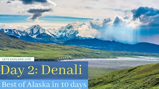 Denali Bus Tour to Eielson Village Center. Best of Alaska in 10 days