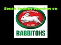 South sydney rabbitohs theme song lyrics nrl singalong