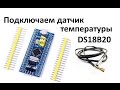 STM32 DS18B20 подключение датчика температуры