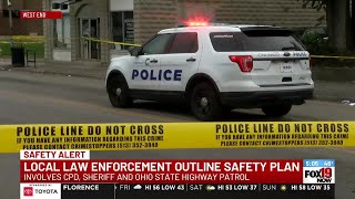 City, county, and state law enforcement leaders announce partnership to reduce crime
