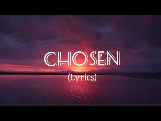 Blxst - Chosen (Lyrics)