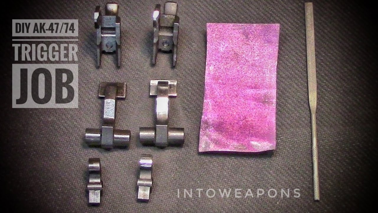 DIY AK Trigger Job AK47 Trigger Upgrade YouTube