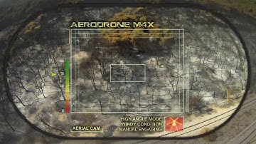 AERODRONE M4X - Arduino Multiwii - dopo il grande incendio - Chiatona - 26.06.2012 - Michele Ardito