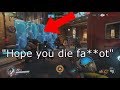 TOXIC behavior trolling in OVERWATCH (Competitive toxicity)