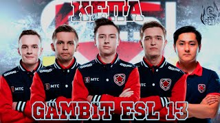 Gambit esl песня (sh1ro, nafany, Ax1Le, interz, HObbit ) CS GO песня