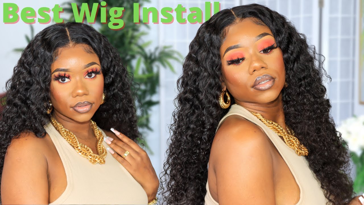 WIG INSTALL FROM START TO FINISH (ALIPEARL DEEP WAVE HD LACE WIG) | Chev B.