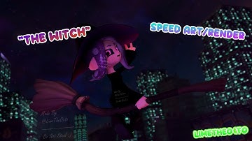 [Blender/Splatoon] TheWitch | Speed Art/Render