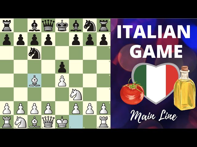 Italian Game Main Line - Online Chess Coaching