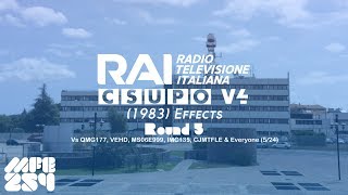 Rai Csupo V4 1983 Effects Round 5 Vs Qmg177, Vehd, Ms06E999, Imc135, Cjmtfle & Everyone 524