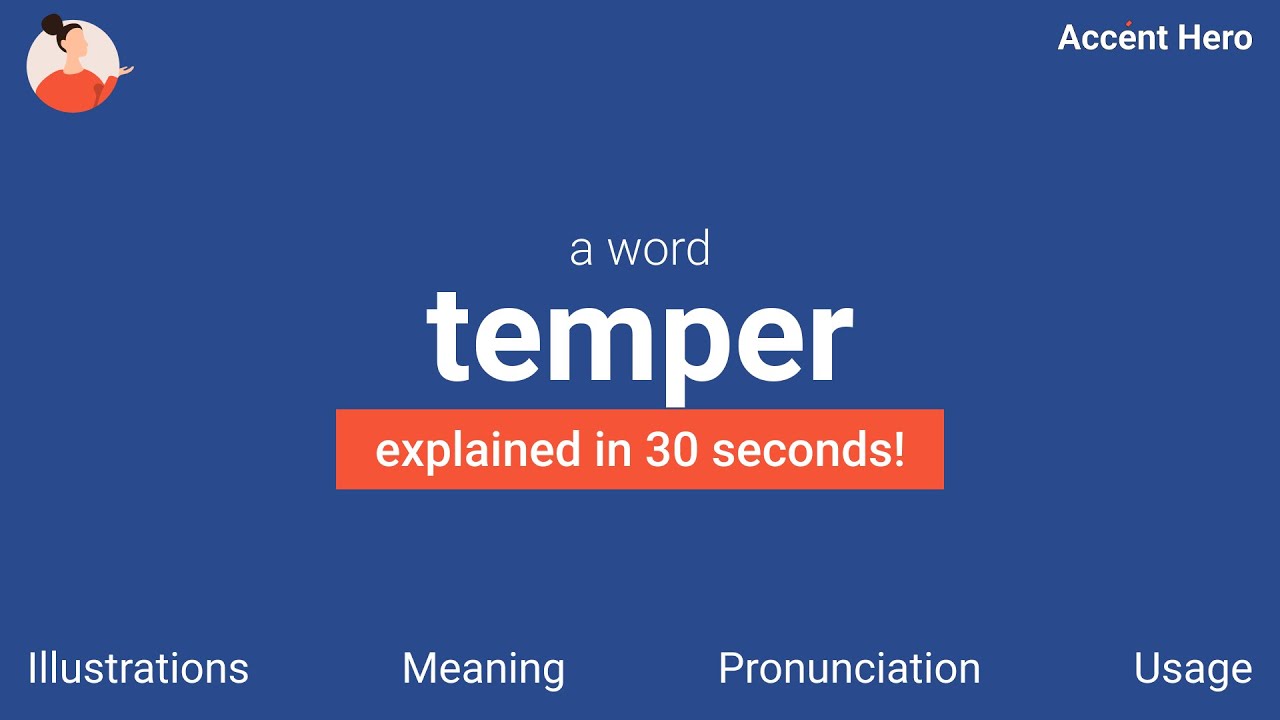 TEMPER Meaning and Pronunciation YouTube