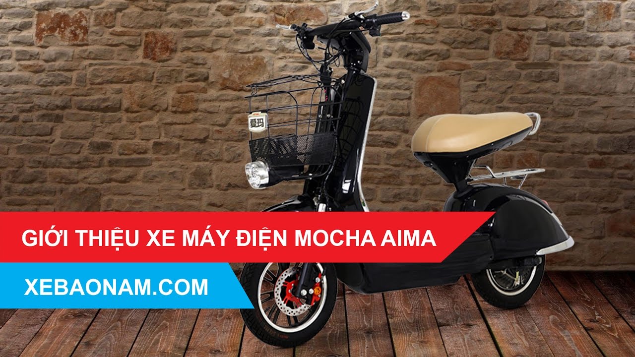 Xe máy điện Mochas nhập khẩu nguyên chiếc bảo hành dài hạn