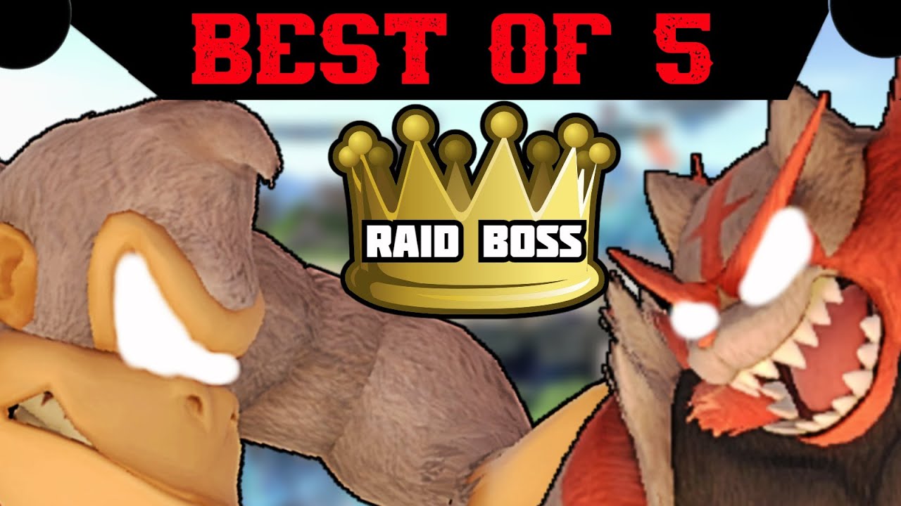 BEST OF 5 FOR THE RAID BOSS CROWN