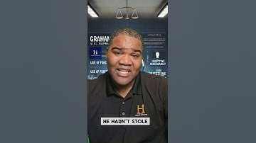 Graham v. Connor: Why "objective reasonableness" matters in every cop encounter #hughesinitiative