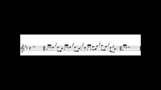 Great Highland Bagpipes Intermediate Exercise 60 – low pitch half speed