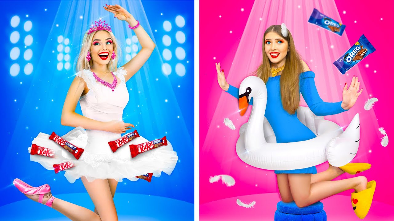 Problems TALL Girls VS SHORT Girls Long Legs VS Short Legs Funny Hacks by RATATA COOL! YouTube