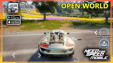 Need For Speed Mobile Open World Gameplay