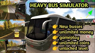 Heavy Bus Simulator Mod Apk Unlimited Money All Buses Unlocked Trick Bussimulator