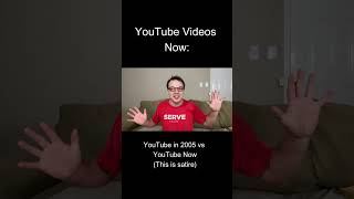 YouTube Videos in 2005 vs YouTube Videos Now (Short)