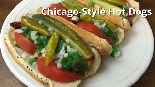 Chicago Hot Dogs Grilled Chicago Style Dog Malcom Reed Howtobbqright