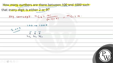 How many numbers are there between 100 and 1000 such that every digit is either 2 or \( 9 ? \)