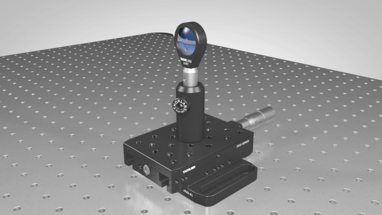 Thorlabs · Quick-Connect Linear Stages, 50 mm Travel, Crossed