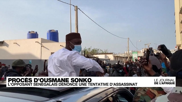 L'opposant sénégalais Ousmane Sonko dénonce "une tentative d'assassinat" • FRANCE 24