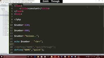 22 math inbuilt functions in php tamil | session 22 | Quick Through