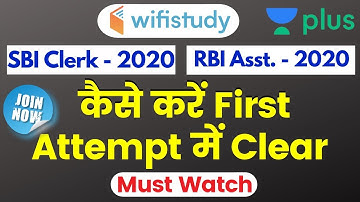 SBI Clerk & RBI Asst. 2020 | Selection Batch | Use Code "WIFIAVP10" & Get 10% OFF | JOIN NOW