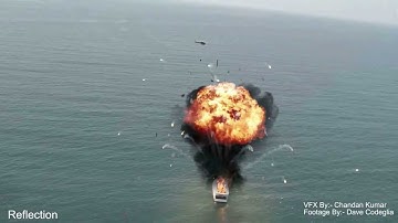 Tutorial Preview: VFX Integration Compositing a Boat Explosion with 3ds Max FumeFX and AE