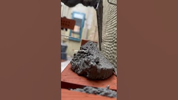 Satisfying Bricklaying #asmr #mortar #brick