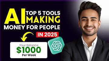 Top 5 AI Tools Making People $1,000/Week in 2025 || No Experience or Tech Skills Needed