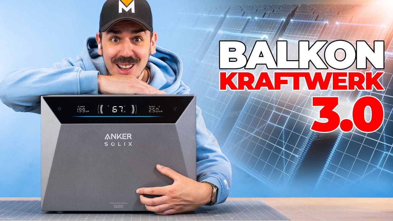 Anker SOLIX Solarbank 4 Pro: Ist DAS noch ein Balkonkraftwerk?!