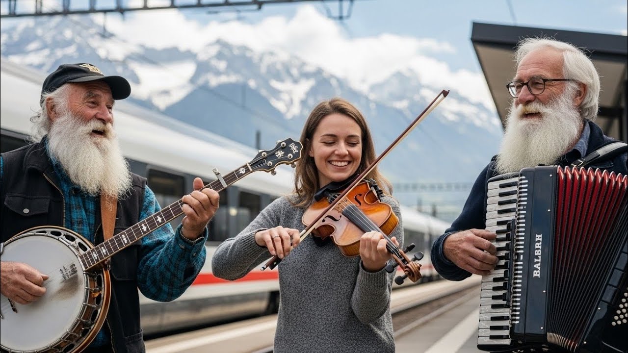 Cheerful Countryside Jam | Banjo, Accordion & Fiddle Instrumental Fusion