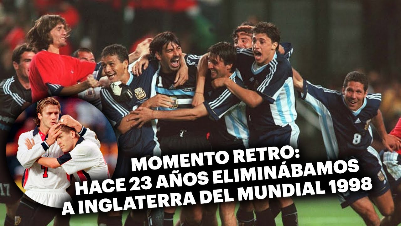 HACE 23 AÑOS, ARGENTINA MANDÓ A INGLATERRA A CASA CON ORTEGA, BATISTUTA Y COMPAÑÍA 🔥