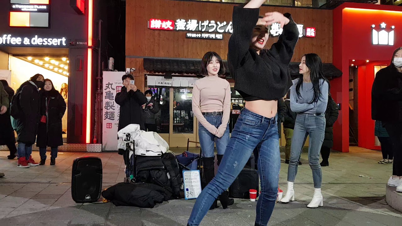 2020년1월12일 클락팀 홍대버스킹 3번