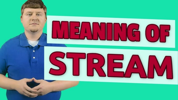 Stream meaning in telugu and english 