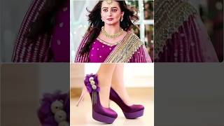Dangal Tv Actress Dress Colour Matching Heels