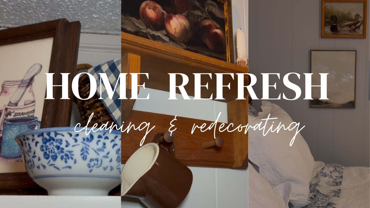 January Home Refresh | Cleaning & Redecorating for the New Year